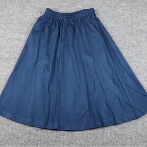 Alfred Elegant Blue A-Line Skirt
